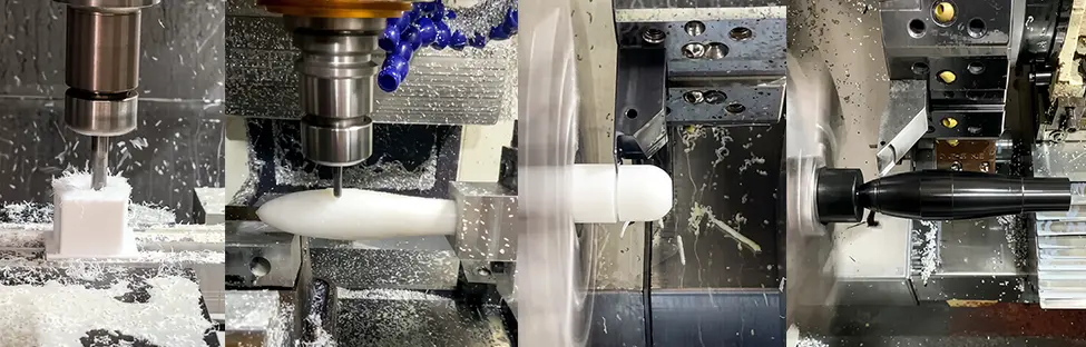 CNC Machining of Food Grade plastic Components CNC Machining of Food Grade plastic Components